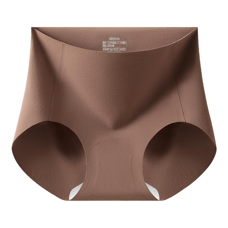 芬腾无痕暖肤磨毛女内裤