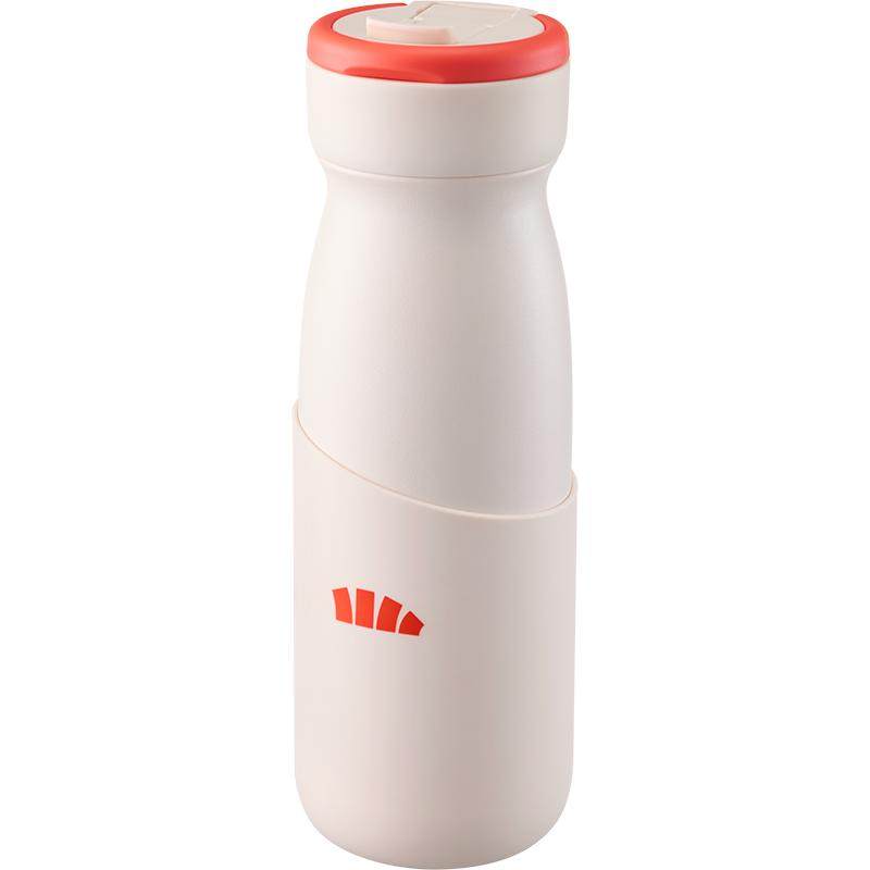 Beneunder运动水壶男登山骑行杯大容量健身水杯手提吸管保温杯