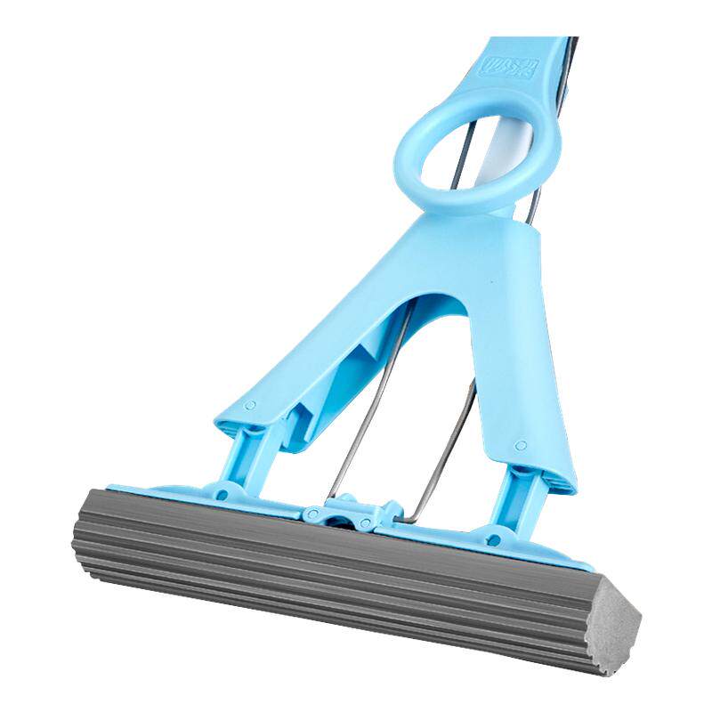 妙洁胶棉拖把新款90度对折干湿两用魔吸免手洗耐用家用正品实惠装