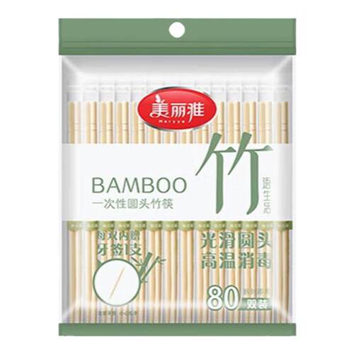 美丽雅一次性筷子独立装优选楠竹