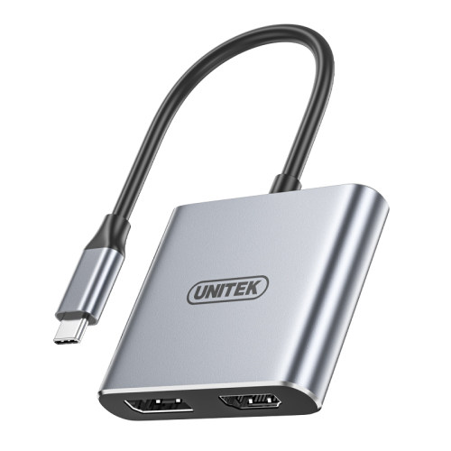 优越者Type-C转HDMI+DP扩展器