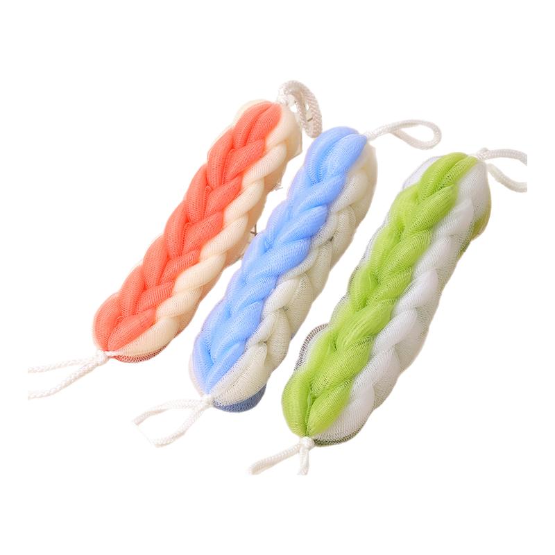 洁丽雅搓澡巾家用洗澡搓背神器后背不求人强力搓泥两用沐浴球成人