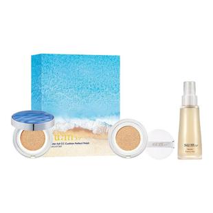 苏秘惊喜水分气垫BB霜粉底液1号色水感妆效清透持妆提亮肤色遮瑕