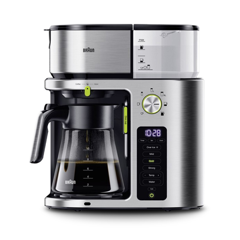 Braun/博朗 小啡象 KF9170SI 多功能滴滤式咖啡机防滴漏两用一体