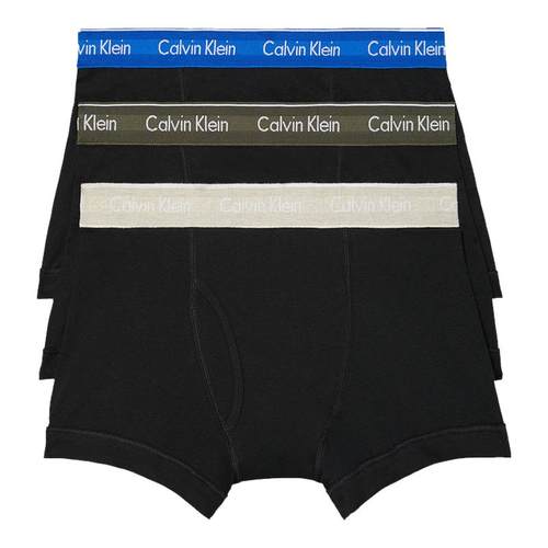 CalvinKlein纯棉无痕男平角内裤