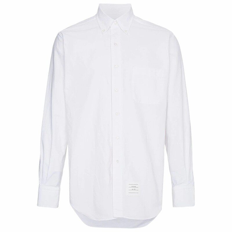 [6期免息][明星同款]THOM BROWNE 男女同款牛津布衬衫,男装,衬衫,淘宝优惠券,粉丝福利购,淘宝优惠卷