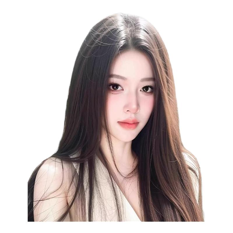 免发网全真辫子发黑长直补发片