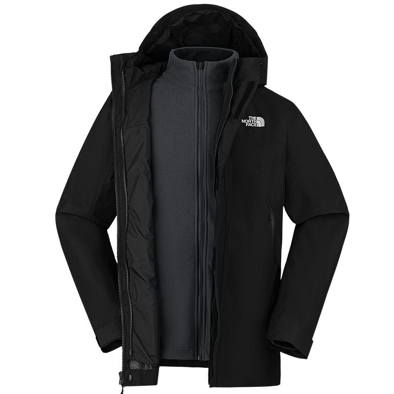 TheNorthFace北面男Blizzard抓绒GTX三合一冲锋衣防水25秋冬8DRF