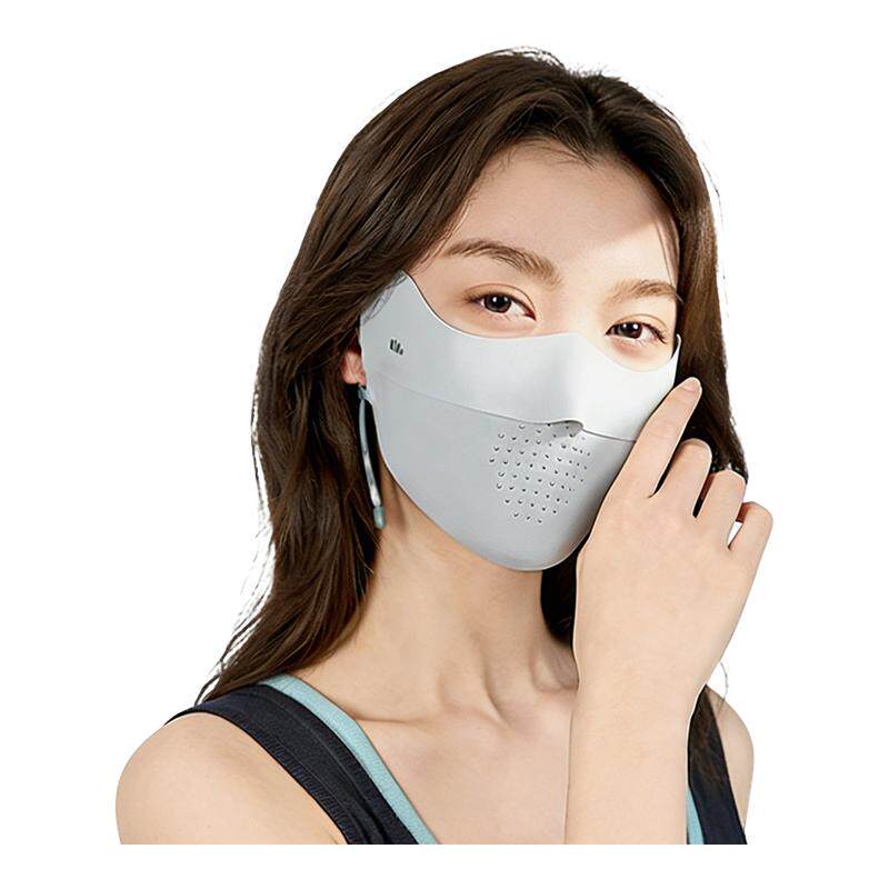 蕉下透气防晒口罩夏护眼角薄款网眼散热面纱原纱凉感立体冰丝面罩