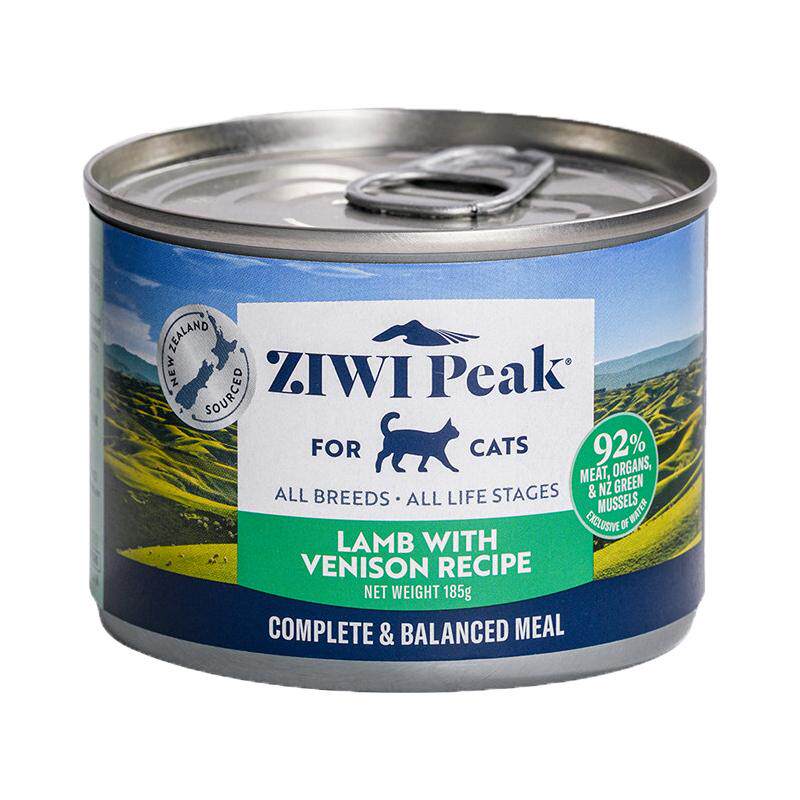 ziwi滋益巅峰进口猫罐头双蛋白主食猫罐185g进口湿粮海陆盛宴新品