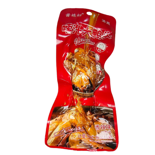 衢州香辣大鸭头即食下酒菜