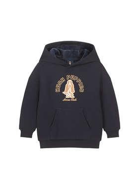 暇步士童装儿童卫衣春秋新品男童学院风帽衫宝宝上衣女童休闲卫衣