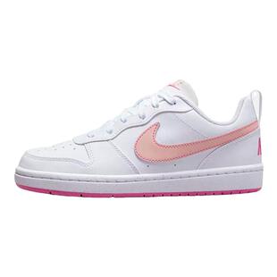 Nike耐克女鞋新款COURT粉白低帮复古板鞋运动休闲鞋DV5456-111