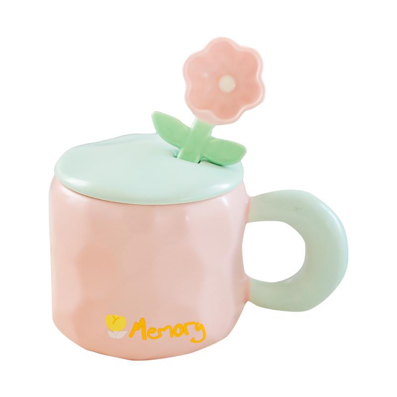 奶油風馬克杯高溫陶瓷高顏值