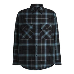 100%棉 版 HUGO雨果 格纹棉质法兰绒宽松款 型衬衫 男士