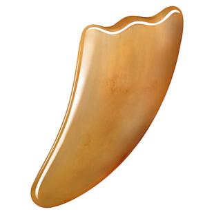 牛角按摩板面部美容专用眼部拨按棒全身通用刮脸刮板脸部工具