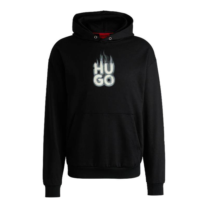 001-��ɫ XS ��100%�ޡ�HUGO��� ��ʿ�ѵ���ӡ������ëȦ����ñ���� 800Ԫ