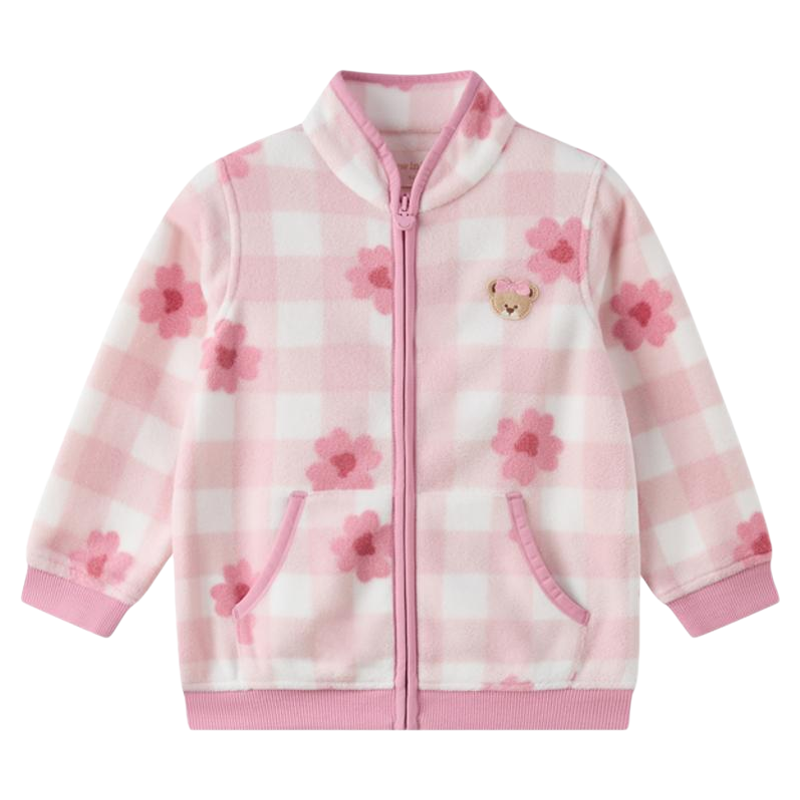 【抗静电】PawinPaw卡通小熊童装25年秋冬新款男女宝宝半高领外套