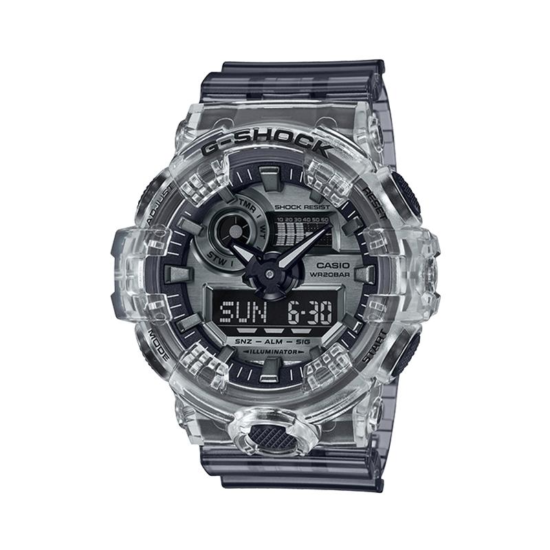 casio卡西欧手表冰韧系列透明