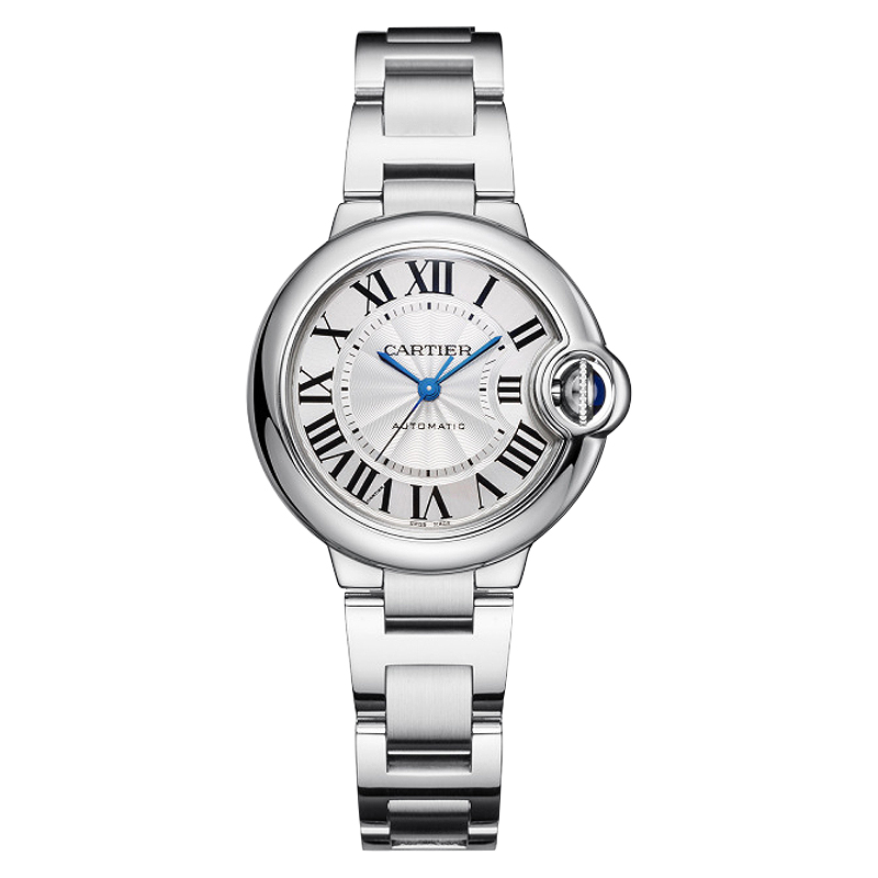 卡地亚蓝气球系列机械女表白盘