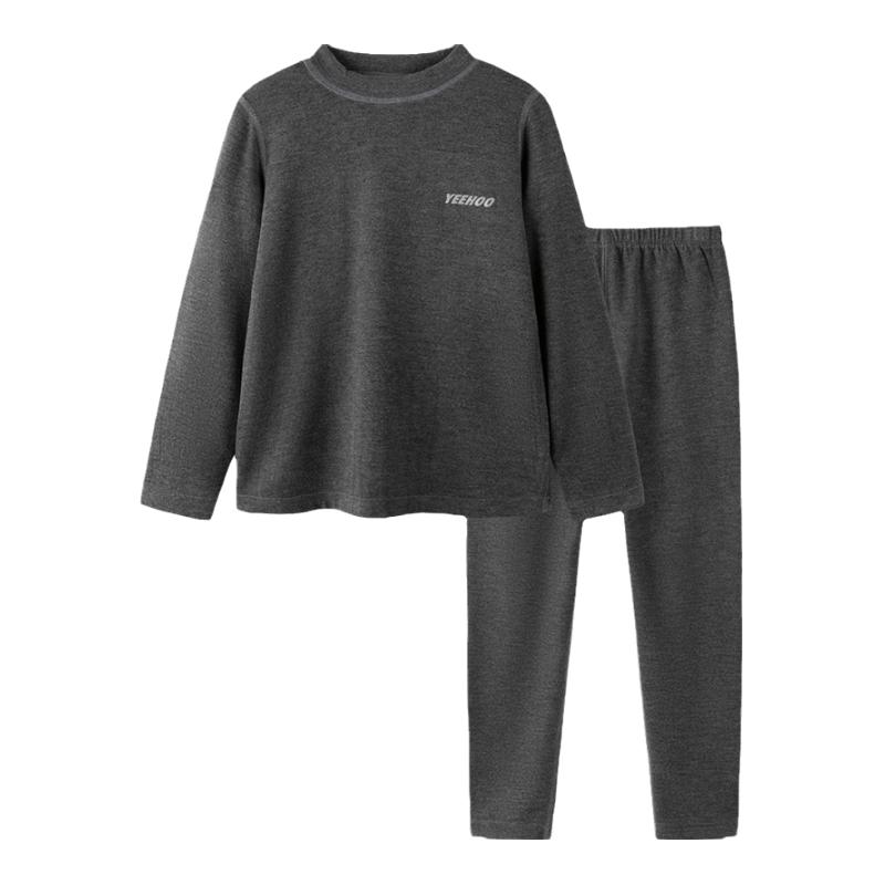 英氏保暖羊毛桑蚕丝儿童保暖内衣