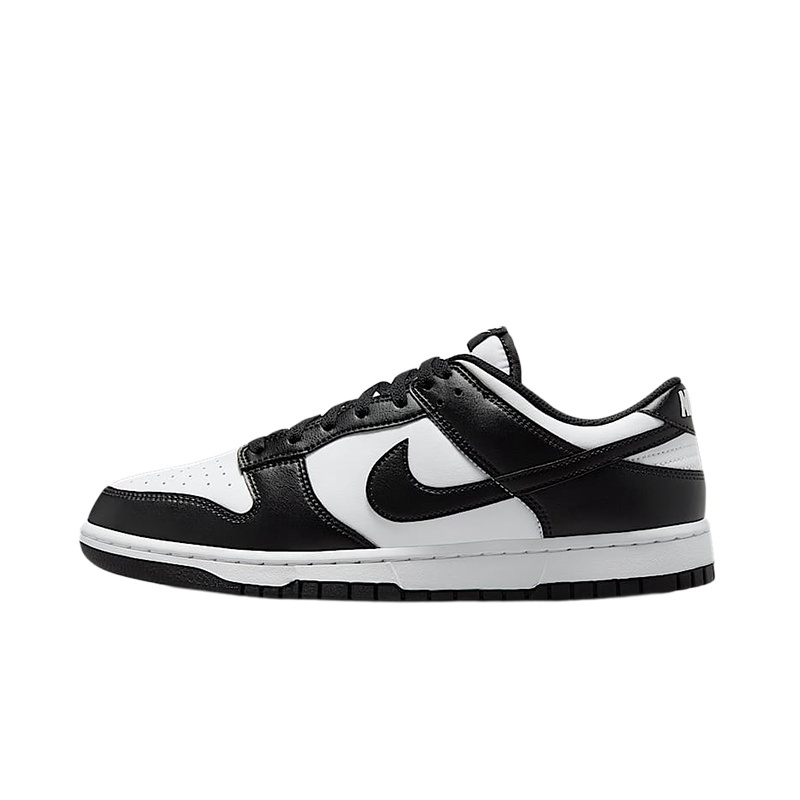 耐克男鞋25春NIKE DUNK LOW RETRO黑白熊猫运动休闲鞋 HF5441-100
