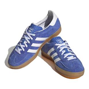 Adidas阿迪达斯三叶草正品现货男女GAZELLE低帮蓝色德训鞋HQ8717