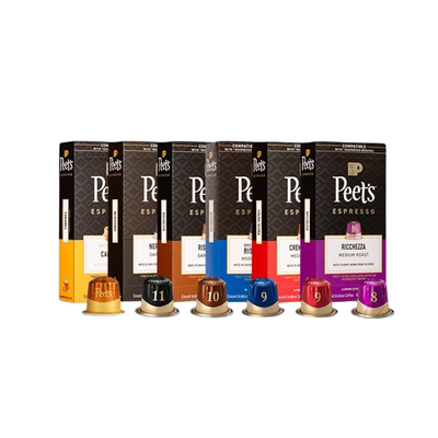 Peets皮爷官方正品胶囊咖啡10颗