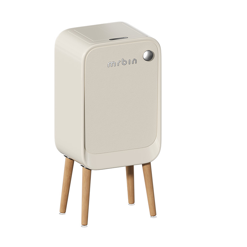 麦桶桶智能感应双开门极简风奶油