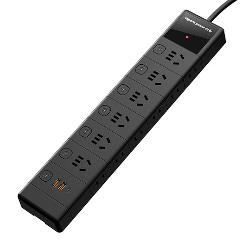 电竞插座PDU插排USB分控Type-c