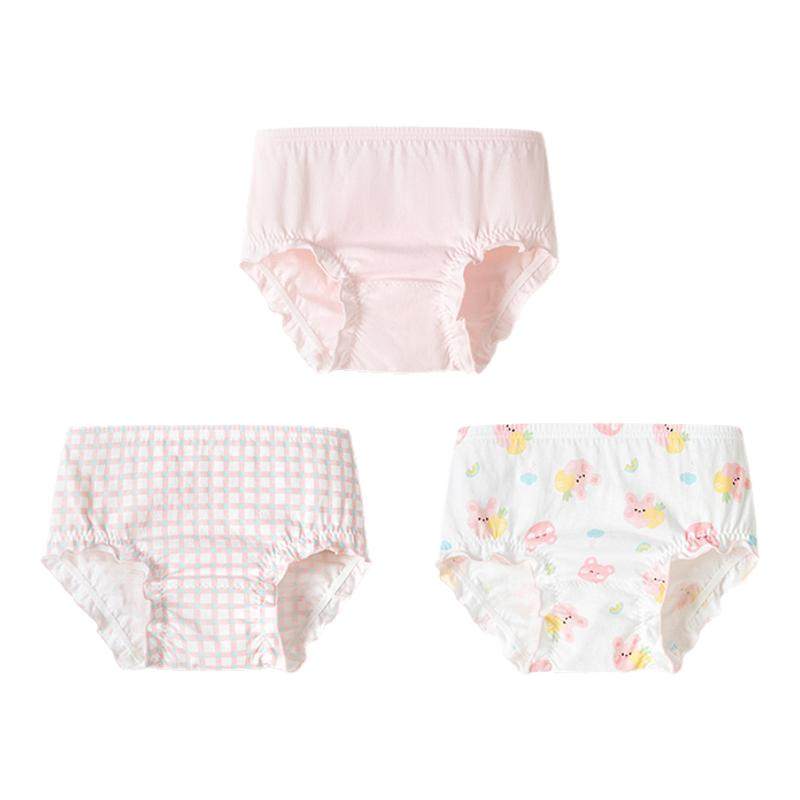 巴拉巴拉內褲女童三角短褲三條裝