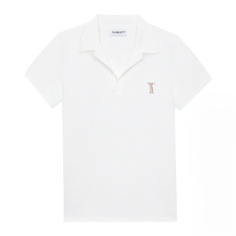 nike耐克女T恤夏季短款修身刺绣运动短袖深V翻领POLO衫DV7885-133