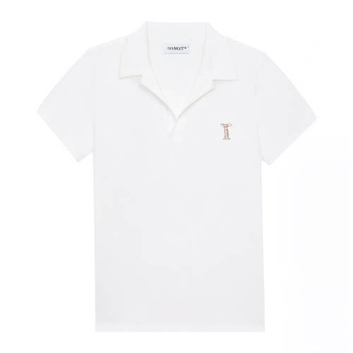 nike耐克女T恤夏季短款修身刺绣运动短袖深V翻领POLO衫DV7885-133