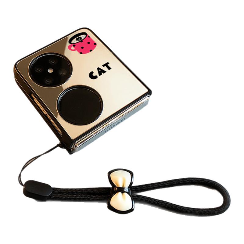 简约高级感防摔手机壳挂绳