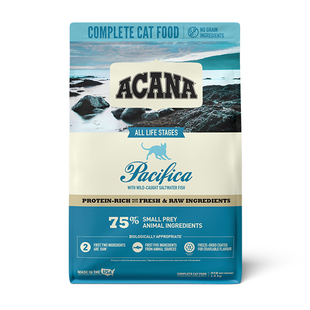 【百补】ACANA爱肯拿海洋盛宴进口鱼肉美毛护肤成幼猫猫粮5.4kg