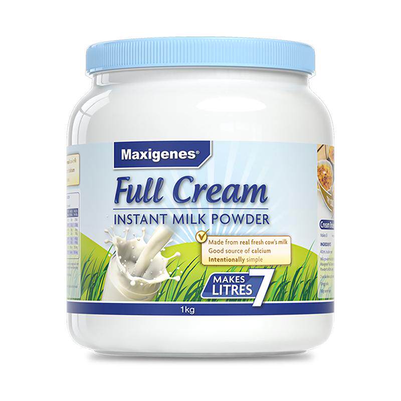Maxigenes美可卓蓝胖子全脂脱脂高钙营养中老年成人孕妇牛奶粉1kg