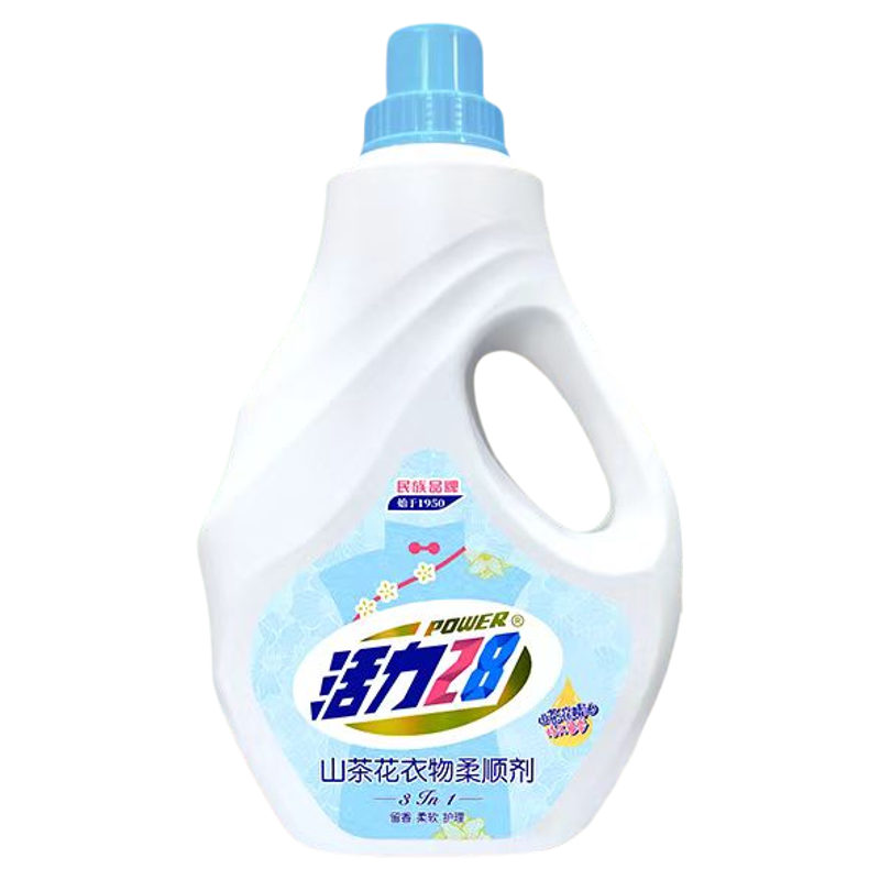 活力28山茶花衣物柔顺剂柔软护理