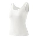 361背心带胸垫女吊带内搭美背内衣文胸一体春夏打底白色外穿上衣