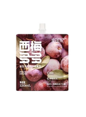 成分日记西梅多多120ml含VC袋装浓缩果蔬膳食纤维饮便携果饮料0脂
