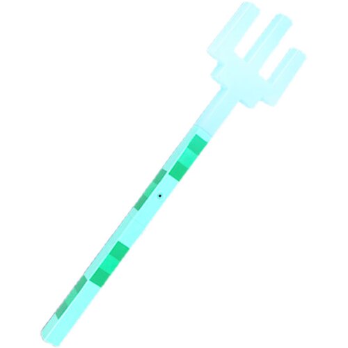我的世界发光三叉戟游戏周边升级新款像素风游戏道具模型精品玩具