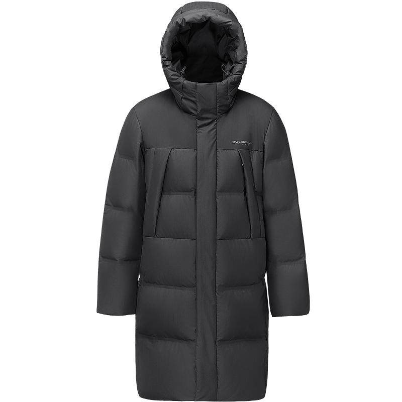 波司登2025冬新款羽绒服男时尚休闲科技轻量工装外套短款连帽