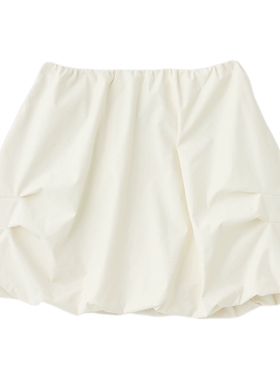 MOUSSY 春季新品甜美淑女风纯欲花苞裙半身裙女010HAS31-4021