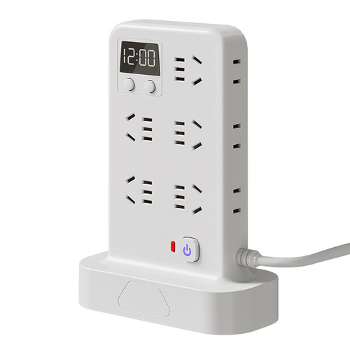 【过载保护】立式插座USB插排