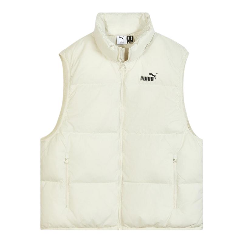 PUMA彪马冬季新款男女保暖防风防泼水休闲运动羽绒背心 693533-87