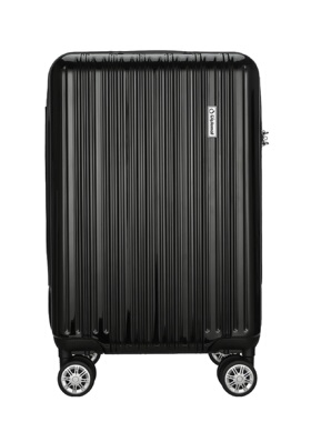 diplomat经典竖条纹拉杆箱女时尚大容量旅行箱万向轮密码箱登机箱