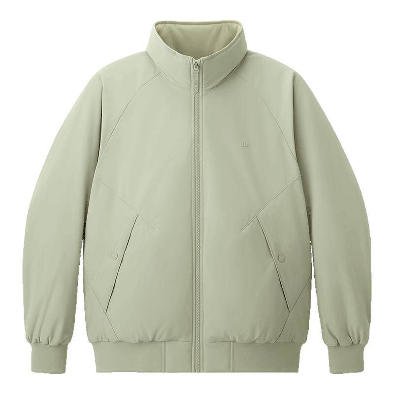 蕉下立领气绒服男防风防寒户外棉衣保暖棉服800蓬羽绒飞行员外套