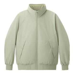 蕉下立领气绒服男防风防寒户外棉衣保暖棉服800蓬羽绒飞行员外套