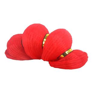 新年春节大红连串折叠灯笼户外防水喜庆结婚装饰圆灯笼日韩式灯笼