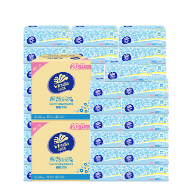 维达细韧抽纸110抽40包