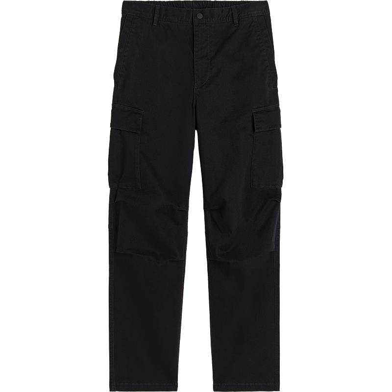 HM男装女装休闲裤春季舒适斜纹棉布美式潮流工装裤1191680